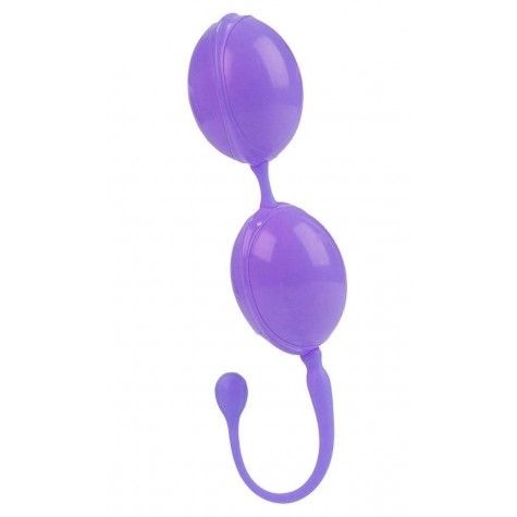 Фиолетовые каплевидные вагинальные шарики L'amour Premium Weighted Pleasure System